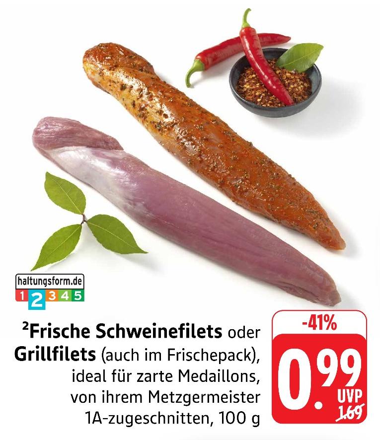 Frische Schweinefilets im aktuellen Prospekt bei EDEKA in Kirkel